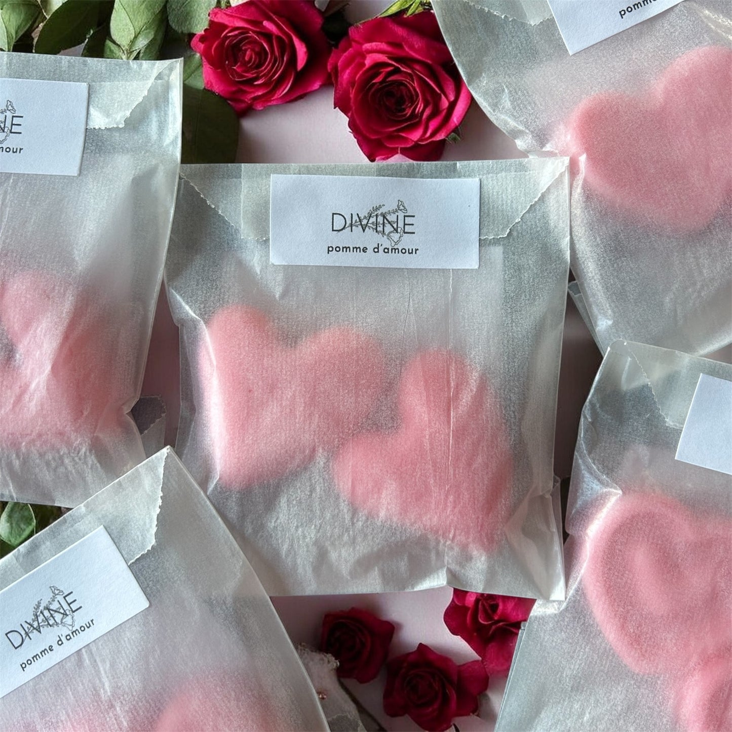 Fondants parfumés St-Valentin